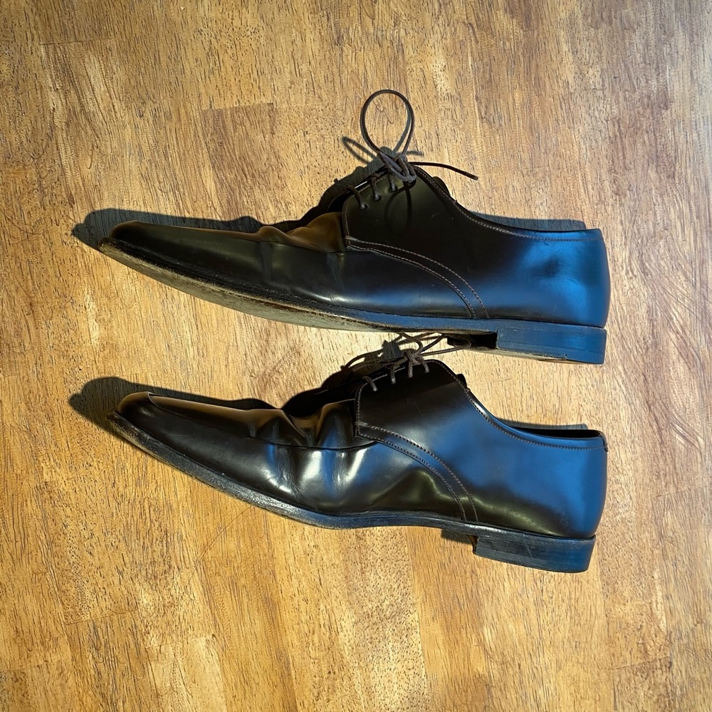Prada Leather Lace-up Shoes - Picture 4 of 9